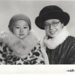 Daughter in Beijing's winter