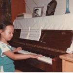 Daughter loves piano