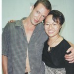 German Model with Daughter in Paris