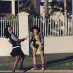 Having fun with Daughter