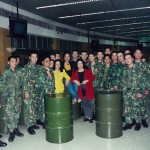 Weiwei & I  in CCTV Beijing with Ami