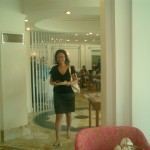 Weiwei in Versace Hotel