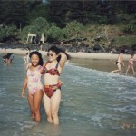 Weiwei & me about to Surf