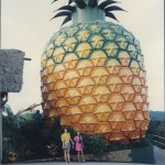 Weiwei & me at the Big Pineapple, Sunshine Coast, Australia