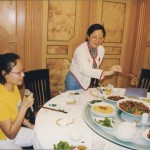 Weiwei singing Kareoke in Shanghai