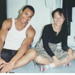 Weiwei with French Model in Paris